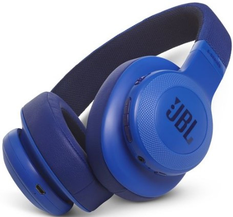 

JBL E55BT Wireless over-ear headphones (Blue)