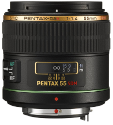 

Pentax Telephoto 55mm F1.4 DA* SDM