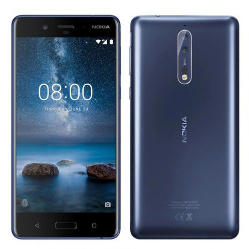 

Nokia 8 Dual Sim Ta-1004 64GB Tempered Blue