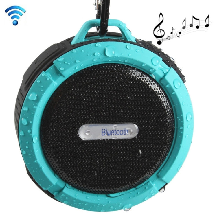 | Speaker Subwoofer Wireless Mini Etoren.com Waterproof Bluetooth (Blue) Portable Shower