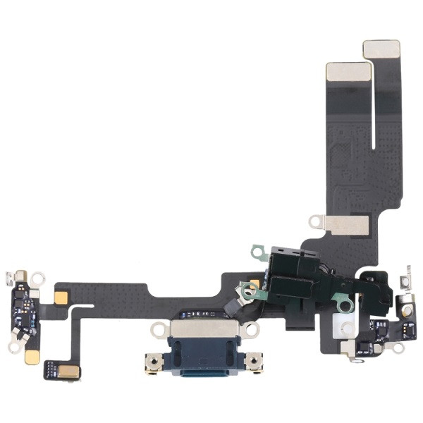 Original Charging Port Flex Cable for iPhone 14 (Dark Blue)