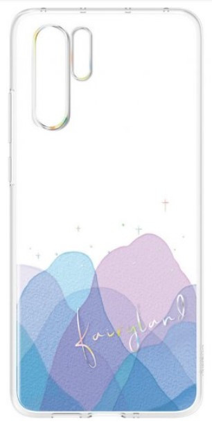 

Huawei P30 Pro Clear Phone Cover - Iridescent Fairyland