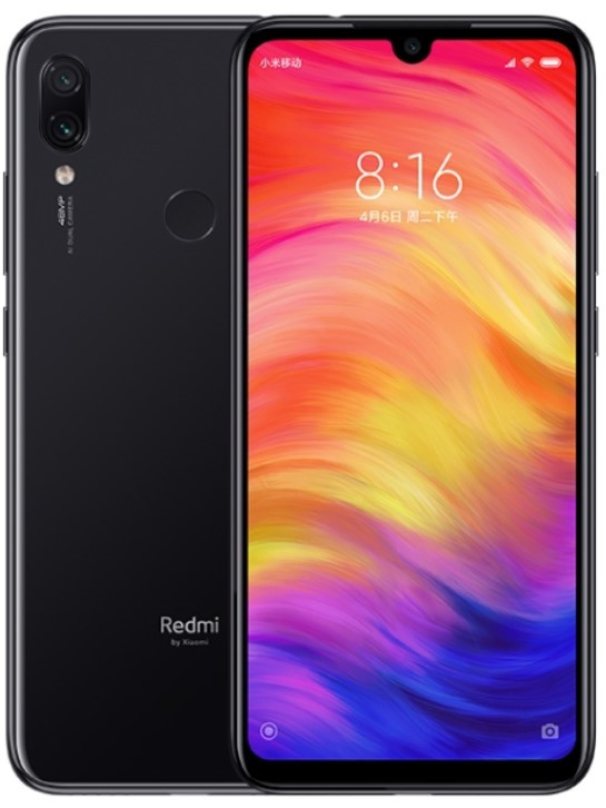 

Xiaomi Redmi Note 7 Dual Sim 64GB Black (6GB RAM)