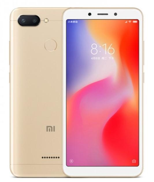 

Xiaomi Redmi 6 Dual Sim 64GB Gold (4GB RAM)