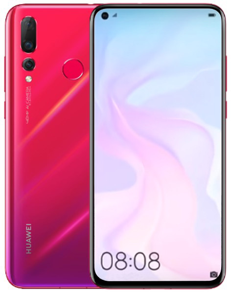 Etoren Com Unlocked Huawei Nova 4 48mp Dual Sim Vce Al00 128gb Red 8gb Ram Full Phone Specifications