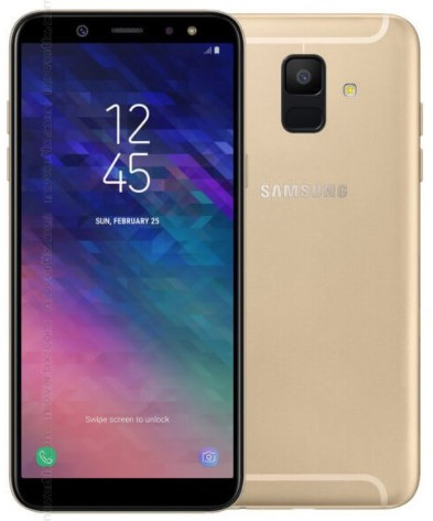 

Samsung Galaxy A6 (2018) Dual A600GD 32GB Gold (3GB RAM)