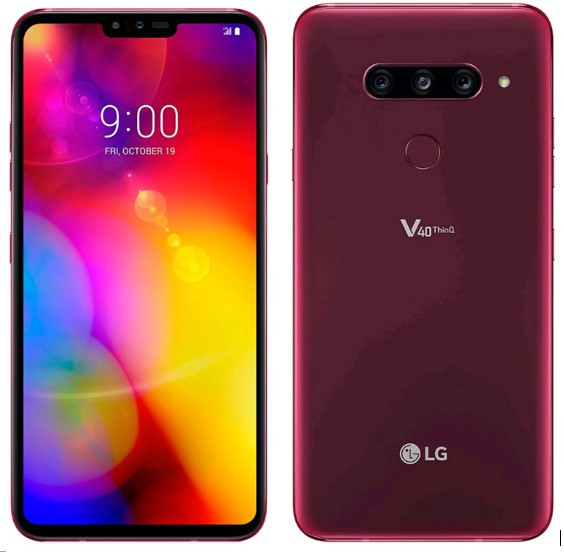 

LG V40 ThinQ V405EBW Dual Sim 128GB Carmine Red (6GB RAM)