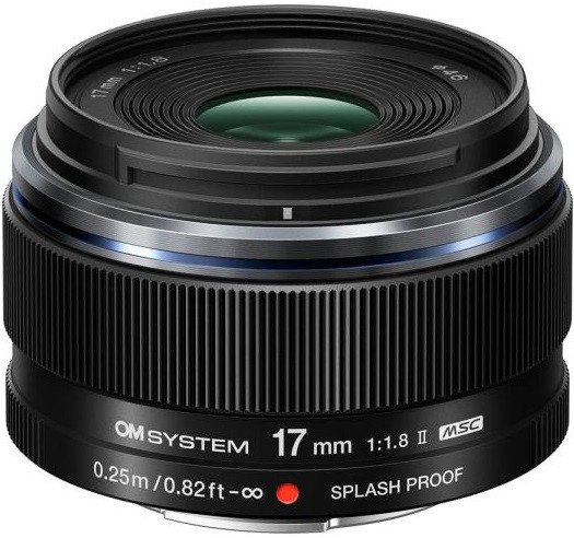 Olympus OM System M.Zuiko Digital 25mm f/1.8 II Lens (Black)