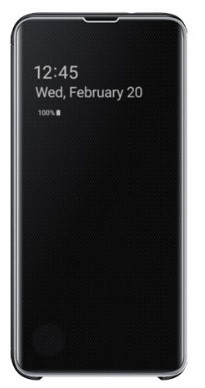 

Samsung Galaxy S10 Lite Clear View Phone Cover (Black)