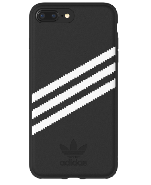 

Adidas iPhone 8+ Moulded Back Phone Case Black-White