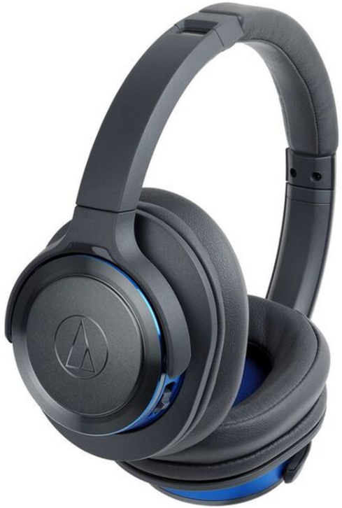 

Audio-Technica ATH-WS660BT BT Headphones Grey/Blue