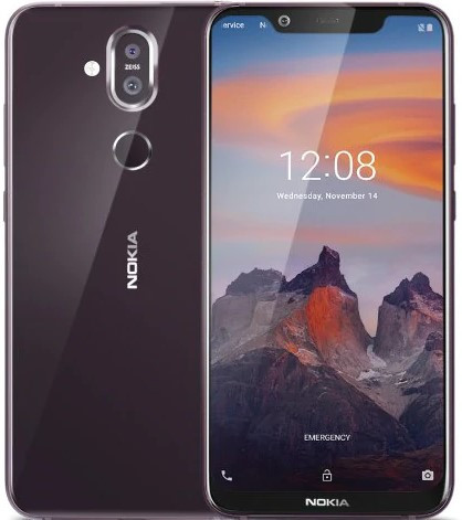 

Nokia 8.1 Dual Sim Ta-1119 128GB Iron Steel