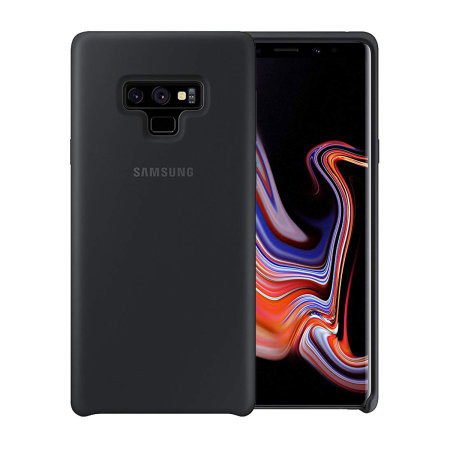 

Samsung Galaxy Note 9 Silicon Phone Cover (Black)