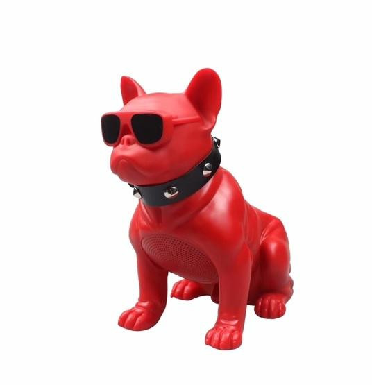 Red cheap bulldog speaker