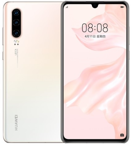 

Huawei P30 ELE-AL00 Dual Sim 256GB White (8GB RAM)