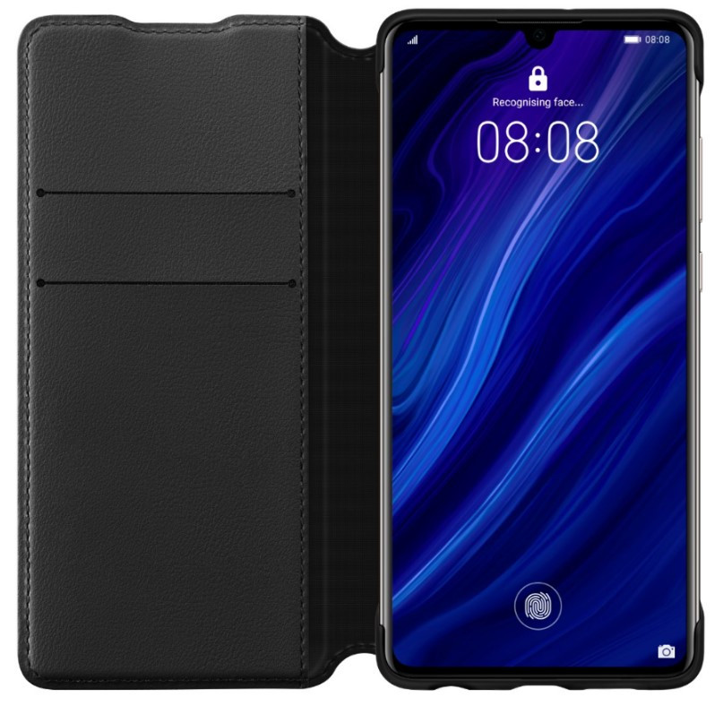 

Huawei P30 Wallet Phone Cover Black