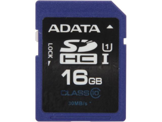 

A Data 16GB SDHC (Class 10)