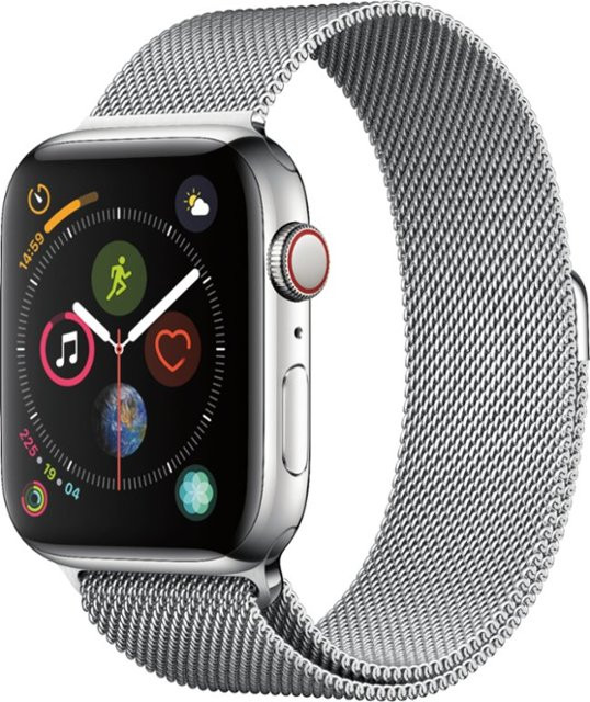 

Apple Watch Series 4 Cellular 44mm Stainless Steel With Milanese Loop (X12)