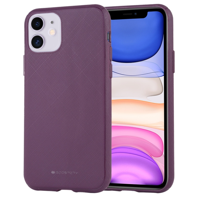 Etoren Com For Iphone 11 Mercury Goospery Style Lux Shockproof Soft Tpu Case Purple