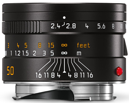 

Leica Summarit-M 50mm/f2.4 lens Black (11680)