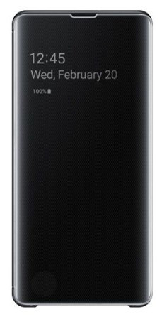 

Samsung Galaxy S10 Plus Clear View Phone Cover (Black)