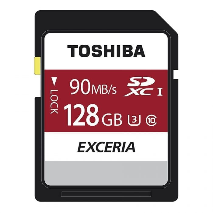 

TOSHIBA 128GB T-Flash <M302> 90MB/s