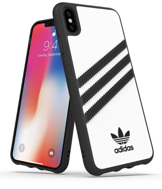 

Adidas Iphone XS (2018) Stripes Snap Back Phone Case White-Black