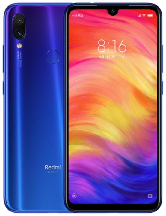 

Xiaomi Redmi Note 7 Dual Sim 32GB Blue (3GB RAM)