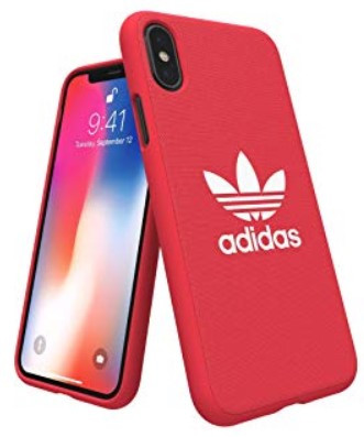 

Adidas Iphone XS (2018) Moulded Back Phone Case Radiant Red