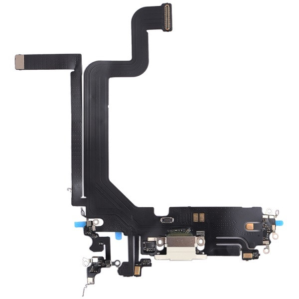 Charging Port Flex Cable for iPhone 14 Pro Max (White)