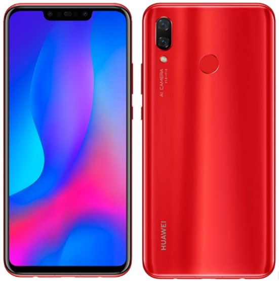 

Huawei Nova 3 Dual Sim PAR-AL00 128GB Red (6GB RAM)