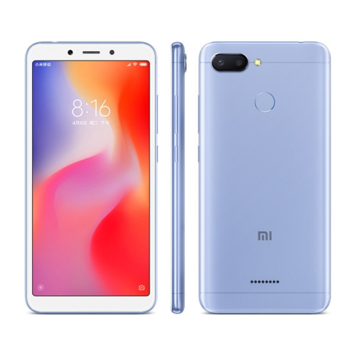 

Xiaomi Redmi 6A Dual Sim 16GB Blue (2GB RAM)