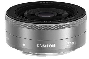 

Canon EF-M 22mm F2.0 STM Silver (White box)