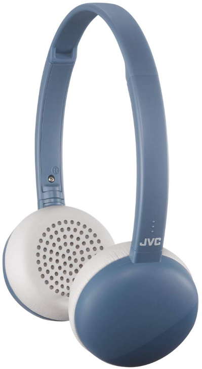 

JVC HA-S20BT Flats Wireless Headphone (Blue)