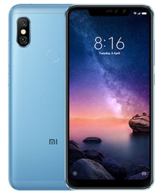 

Xiaomi Redmi Note 6 Pro Dual Sim 64GB Blue (4GB RAM)