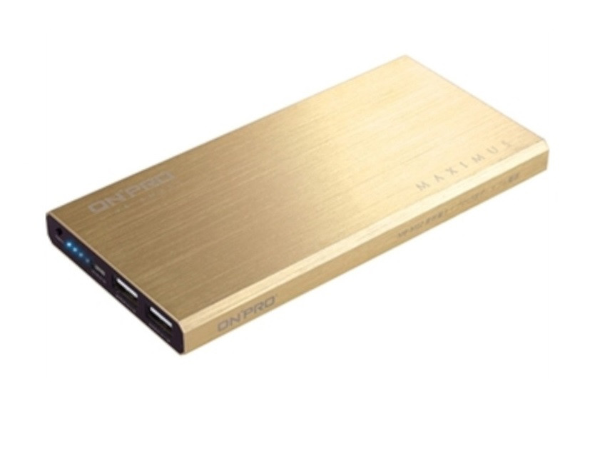 

Onpro MB-M12 Powerbank 12000mAh Gold