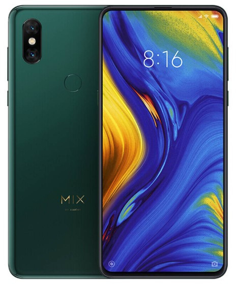 

Xiaomi Mi Mix 3 Dual Sim 128GB Jade Green (6GB RAM)