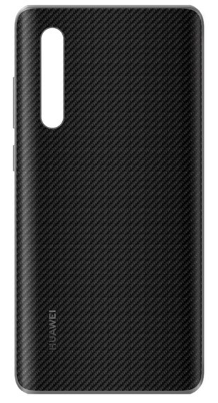 

Huawei P30 PU Phone Cover Black