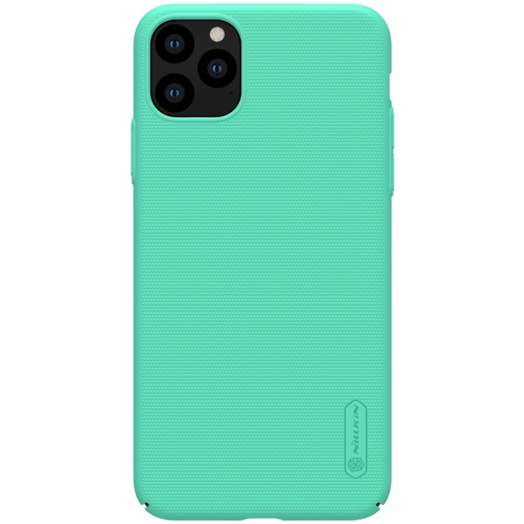 For Iphone 11 Pro Max Nillkin Frosted Shield Concave Convex Texture Pc Protective Case Mint Green