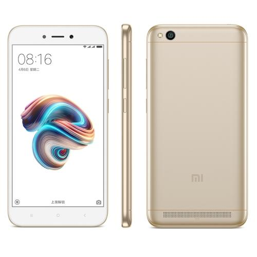 

Xiaomi Redmi 5A Dual Sim 16GB Gold