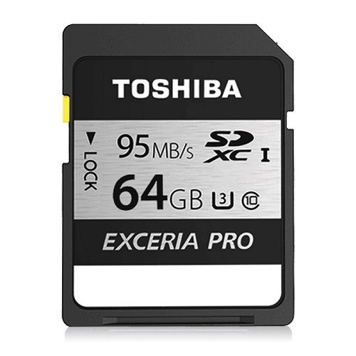 

TOSHIBA 64GB T-Flash <Exceria U3> 95MB/s