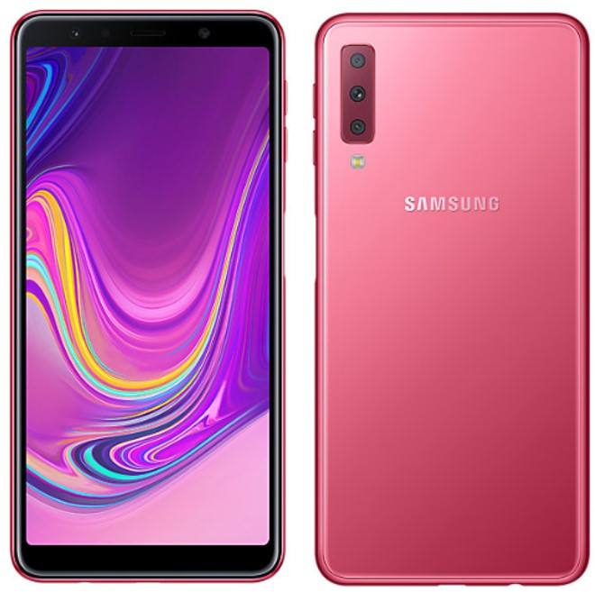 

Samsung Galaxy A7 (2018) Dual A750G 128GB Pink (4GB RAM)