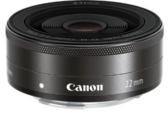 

Canon EF-M 22mm F2.0 STM Black (White box)