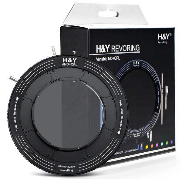 H&Y Revoring Variable ND3-1000 + CPL 67mm-82mm