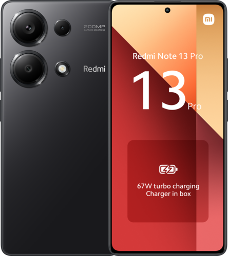 Xiaomi Redmi Note 13 Pro 5G 12GB 512GB Dual Sim Black