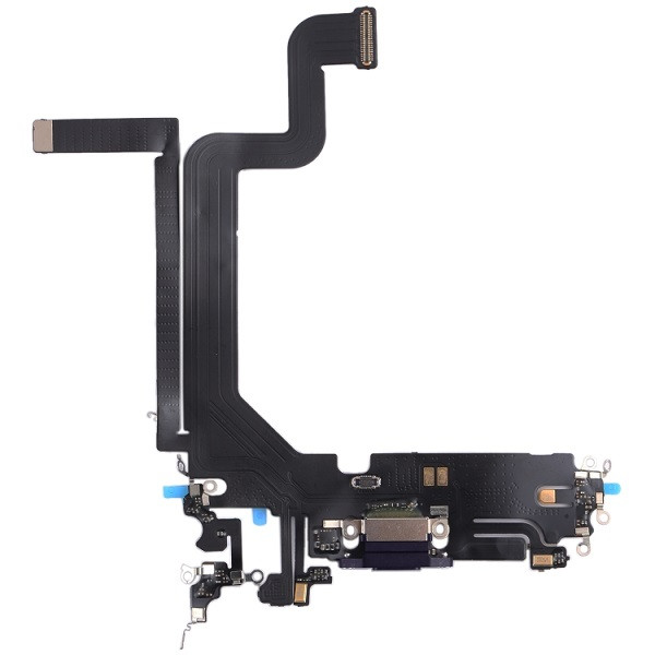 Charging Port Flex Cable for iPhone 14 Pro Max (Purple)