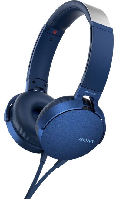 

Sony MDR-XB550AP Over-ear Headphone Blue