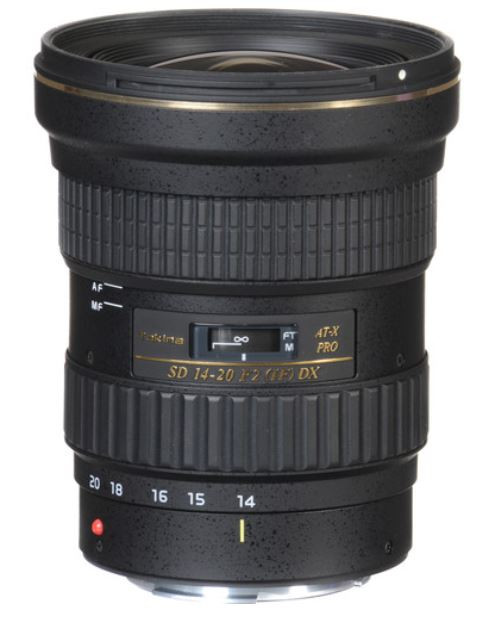 Tokina AT-X 14-20mm f/2 PRO DX (Canon EF Mount)