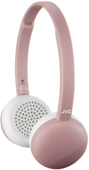 

JVC HA-S20BT Flats Wireless Headphone (Pink)