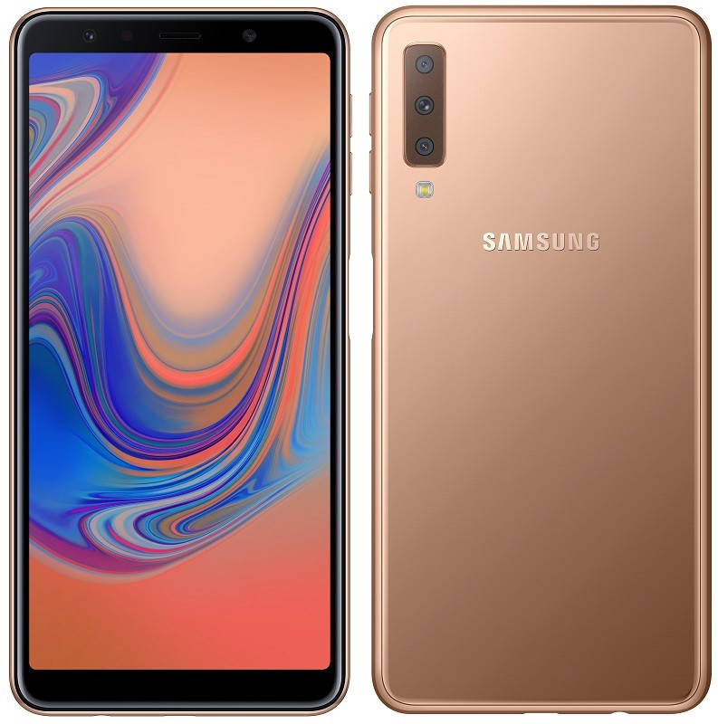 

Samsung Galaxy A7 (2018) Dual A750G 128GB Gold (4GB RAM)